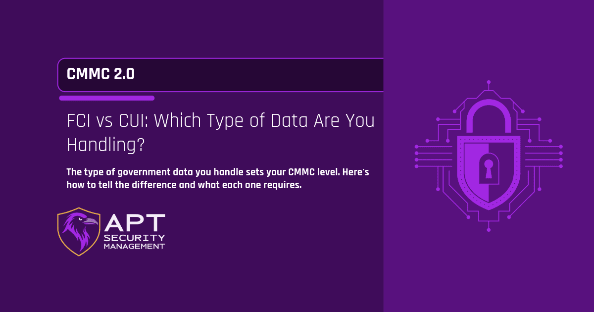 FCI vs CUI: Which Type of Data Are You Handling?